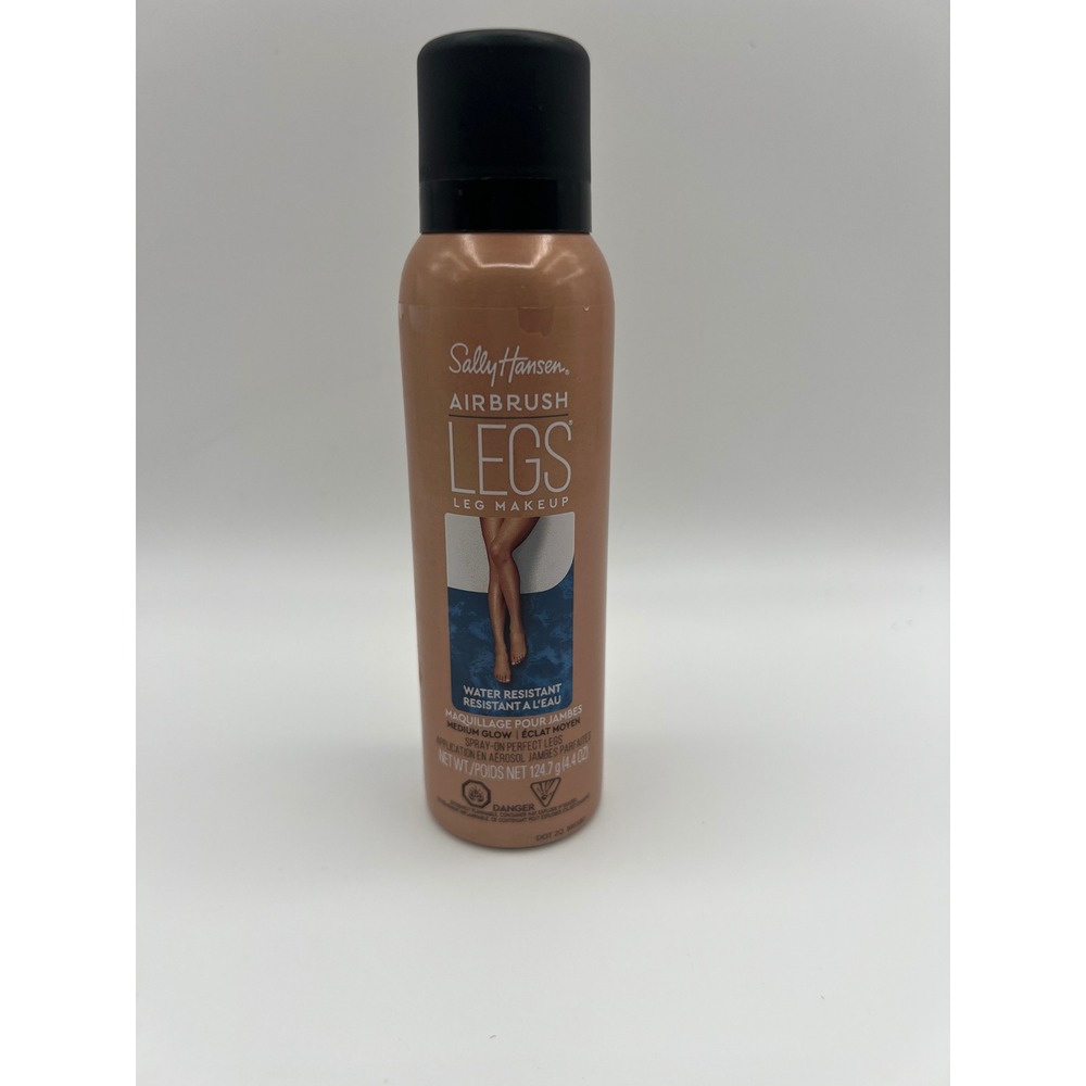 Sally Hansen Airbrush Legs Leg Makeup Medium Glow 4.4 oz Water Resistant Spray